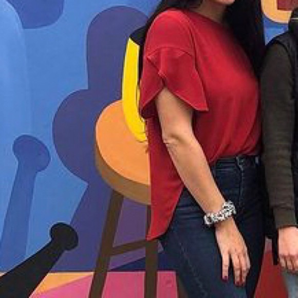 Loft red top - Picture 2 of 4